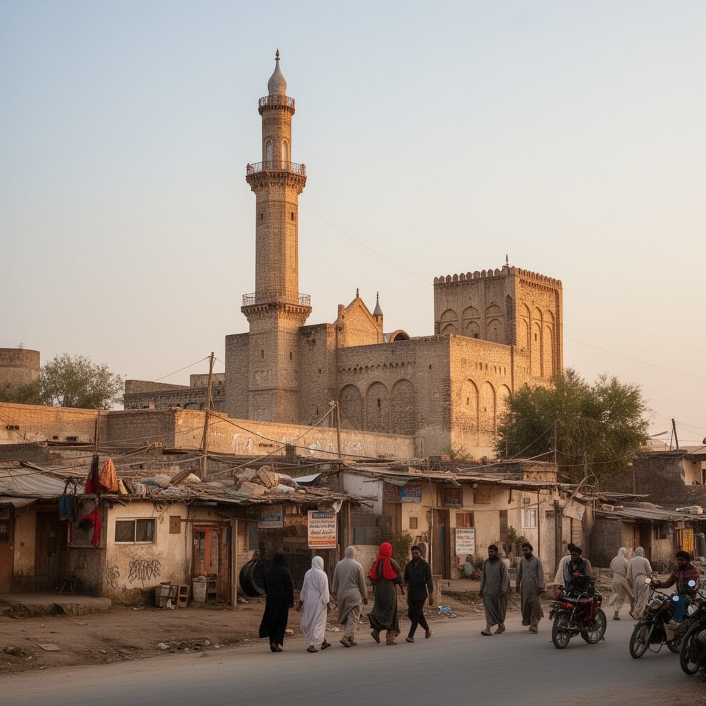 AI-generated illustration of Umarkot