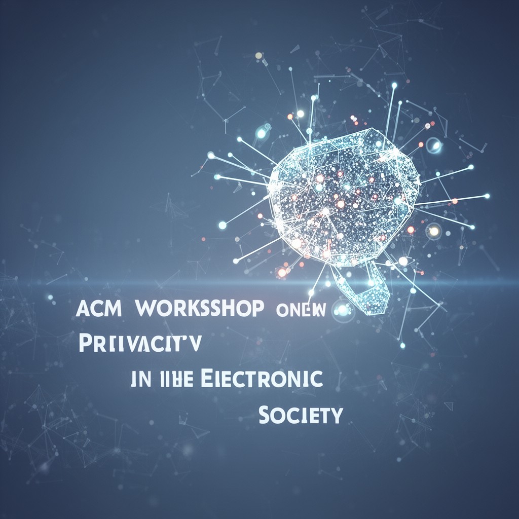 AI-generated illustration of ACM Workshop on Privacy in the Electronic Society