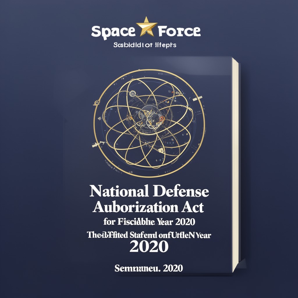 AI-generated illustration of National Defense Authorization Act for Fiscal Year 2020