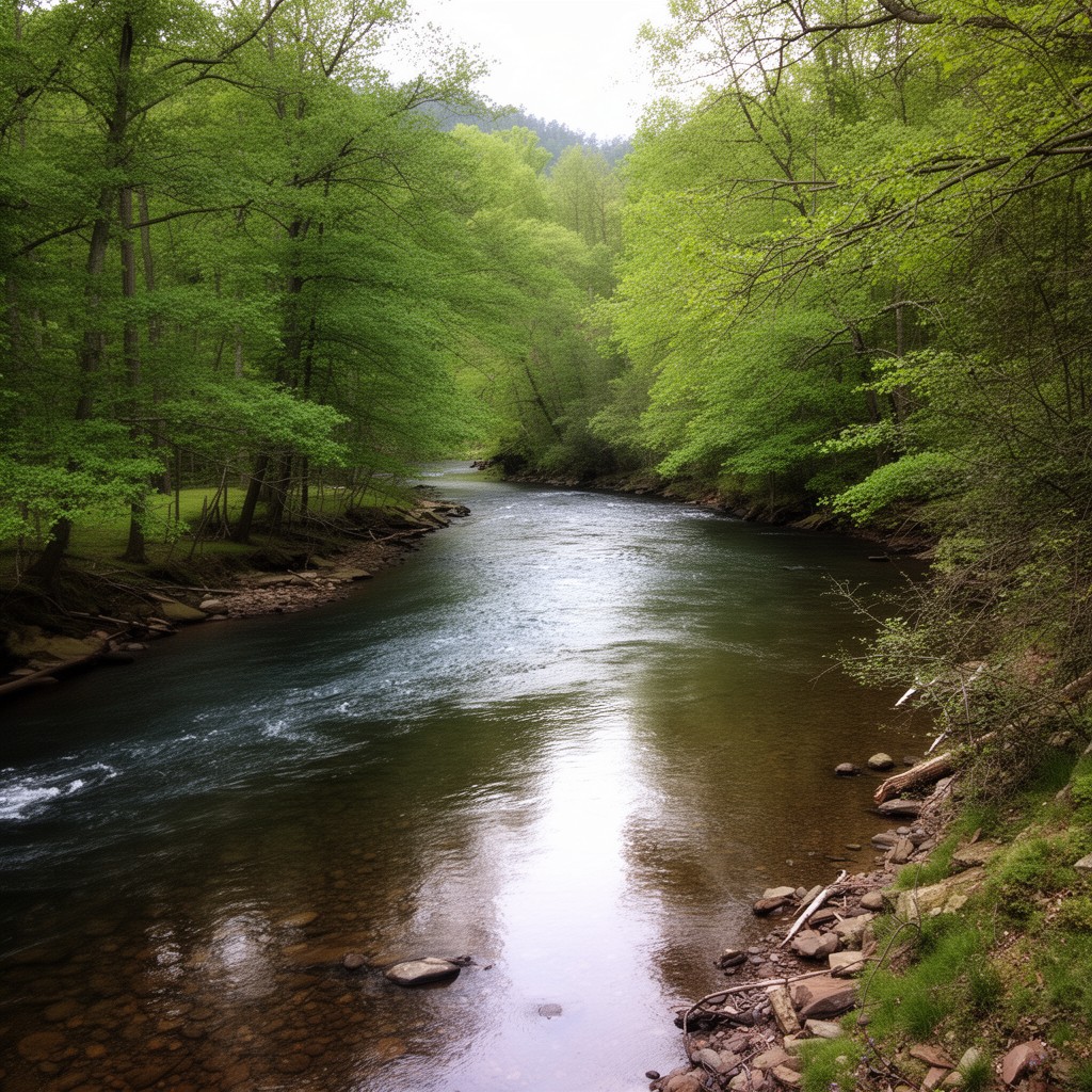 AI-generated illustration of Clinch River