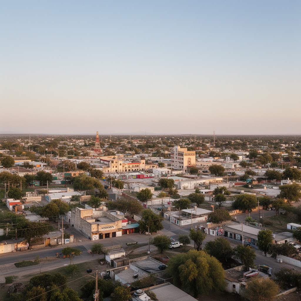 AI-generated illustration of Mission, Texas