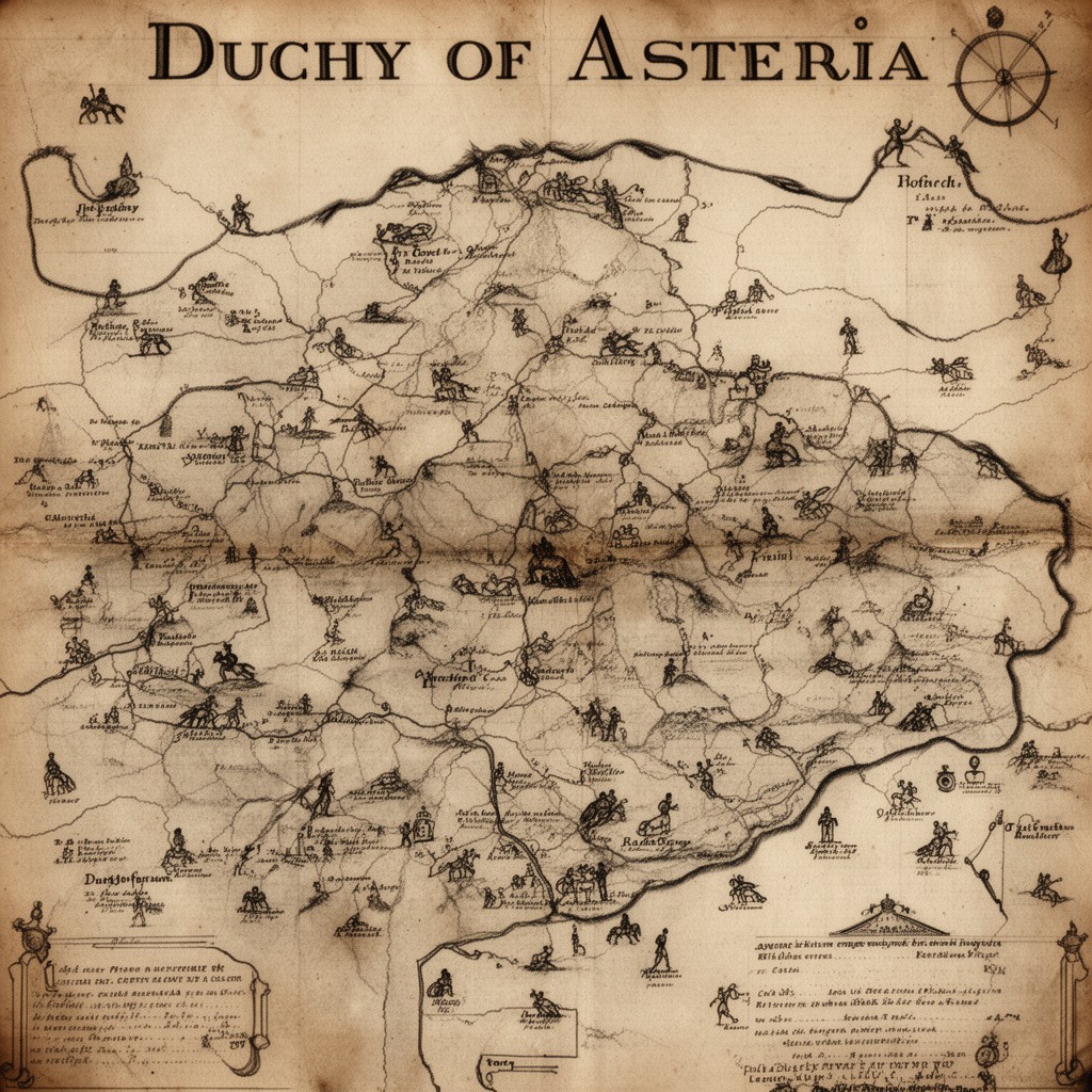 AI-generated illustration of Duchy of Austria