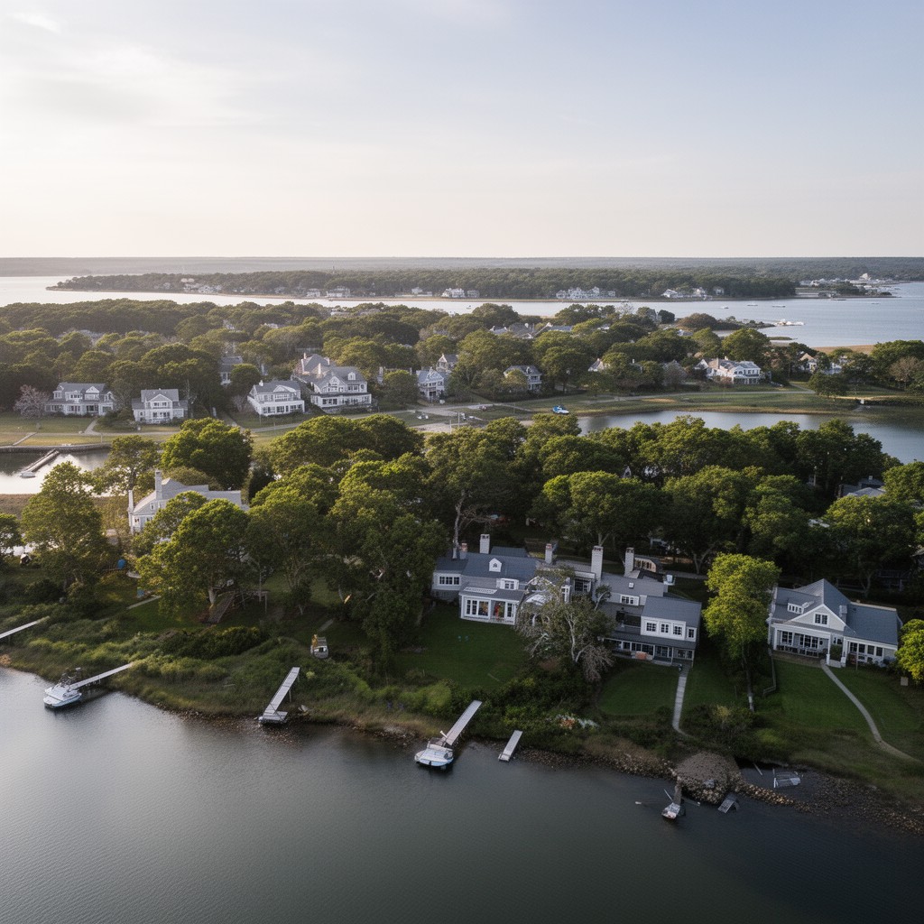 AI-generated illustration of Mashpee Neck