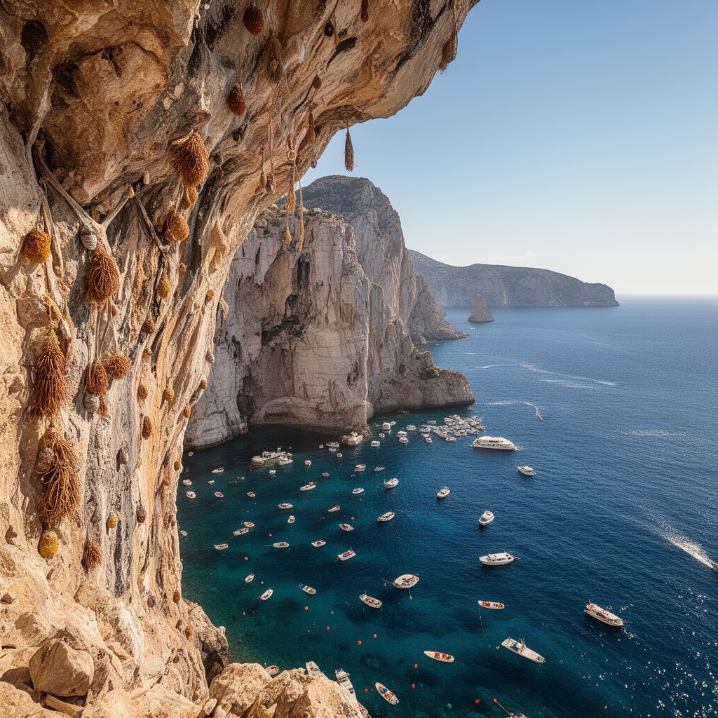 AI-generated illustration of Kalymnos