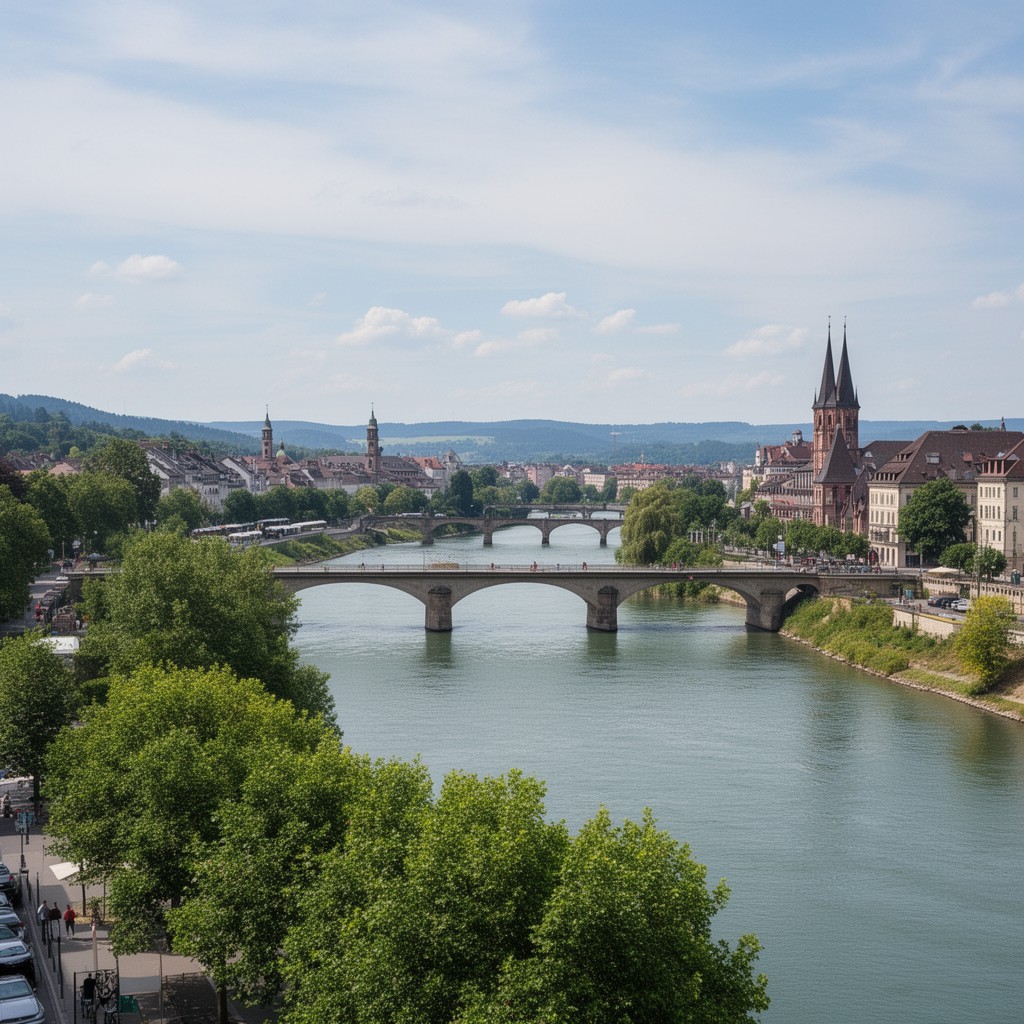 AI-generated illustration of Neckar