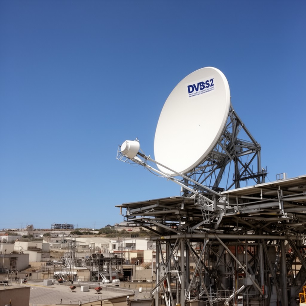 AI-generated illustration of DVB-S2