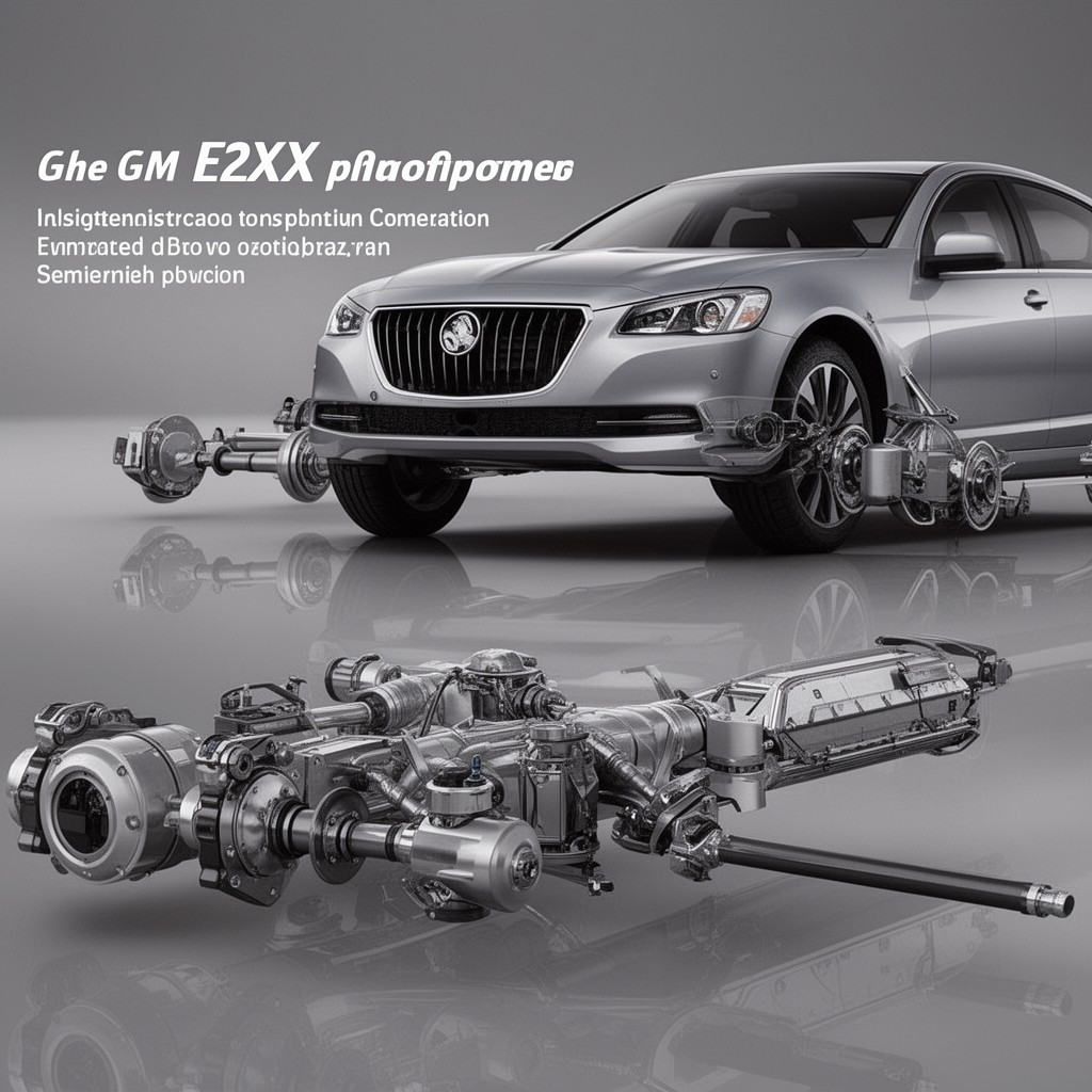 AI-generated illustration of GM E2XX platform (for imported ZB generation)