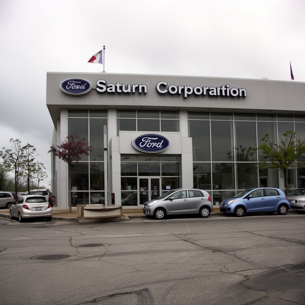 AI-generated illustration of Saturn Corporation
