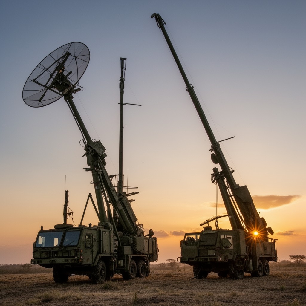 AI-generated illustration of Giraffe radar family