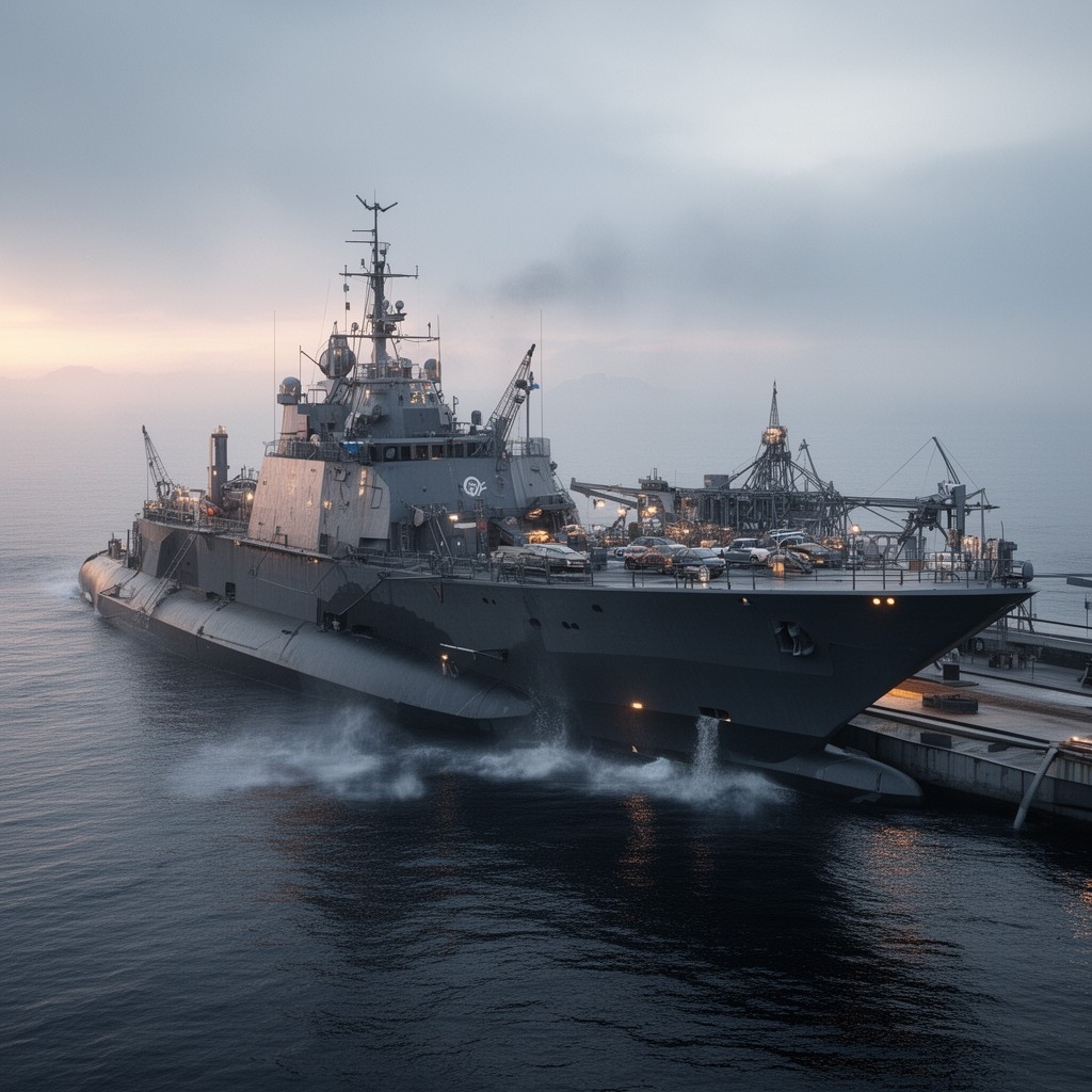 AI-generated illustration of Saab Kockums
