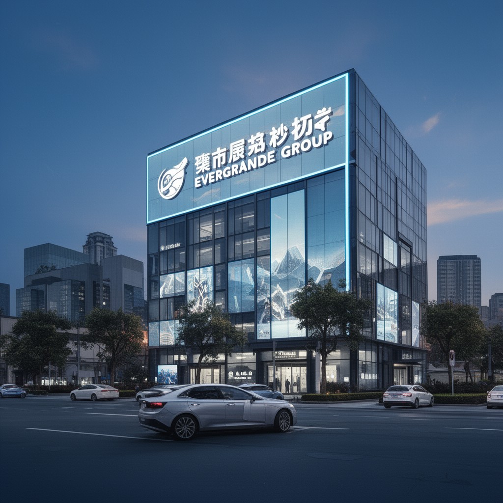 AI-generated illustration of Evergrande Group