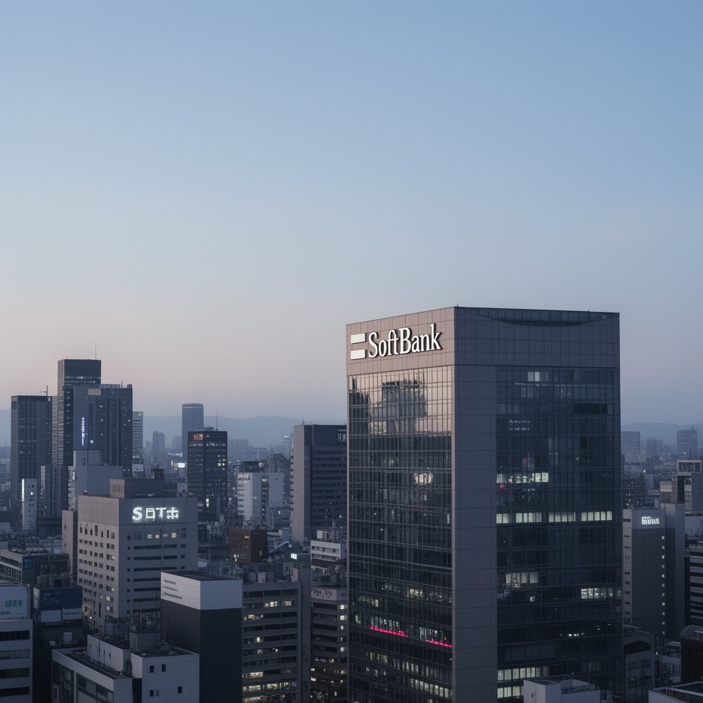 AI-generated illustration of SoftBank Group