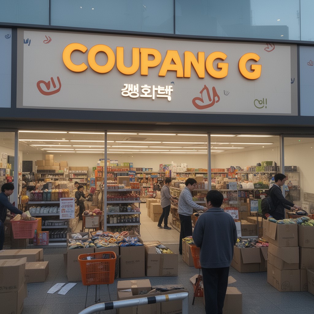 AI-generated illustration of Coupang