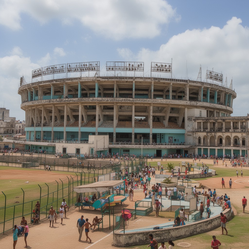 AI-generated illustration of Estadio Latinoamericano