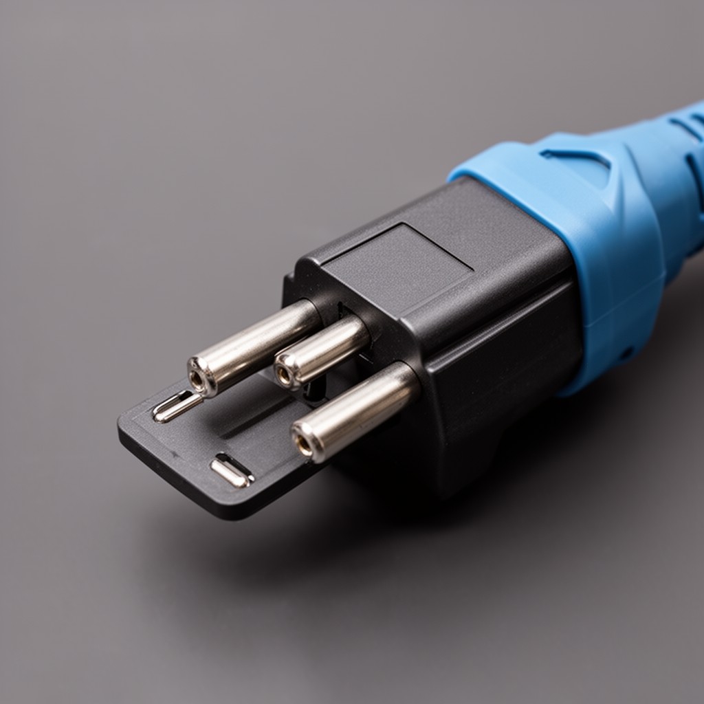 AI-generated illustration of Type 1 AC connector