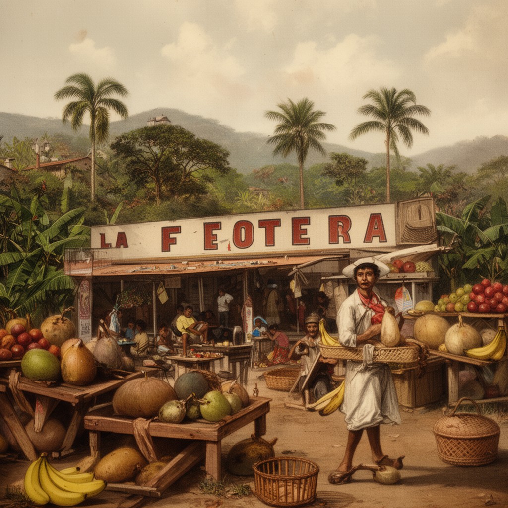AI-generated illustration of La Frutera