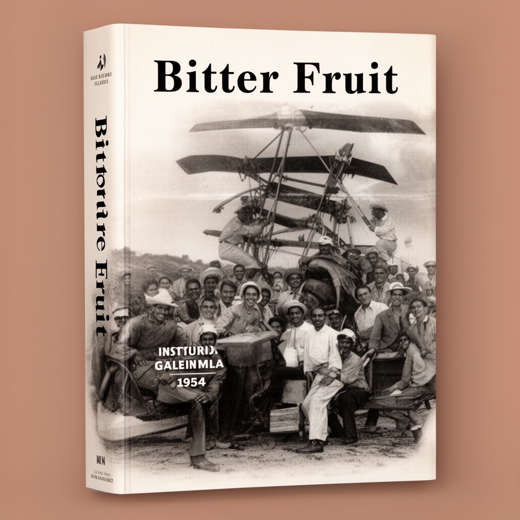 AI-generated illustration of book "Bitter Fruit"