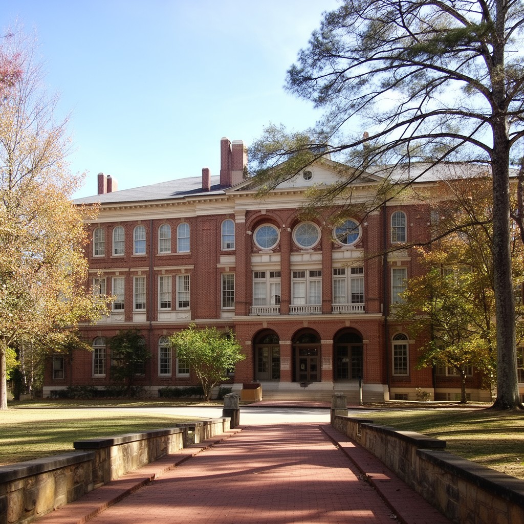 AI-generated illustration of North Georgia Agricultural College facility