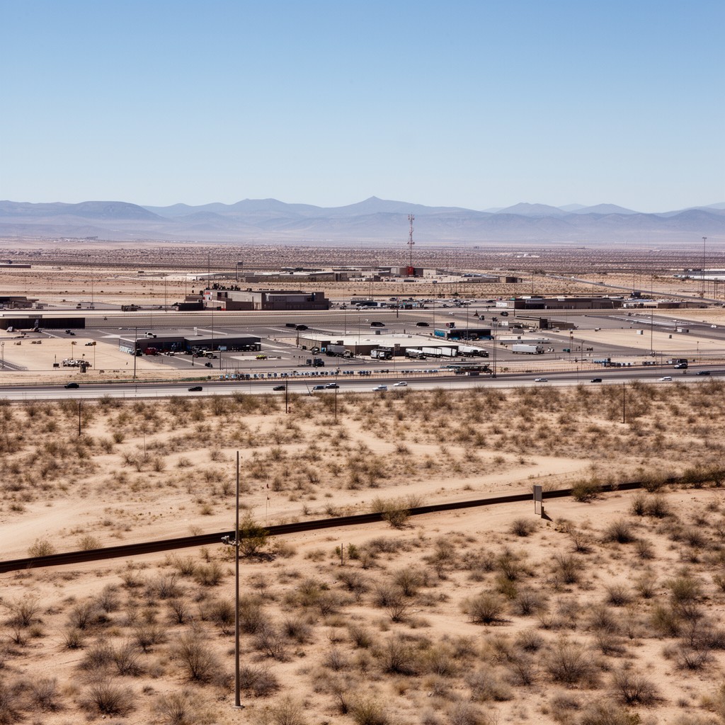 AI-generated illustration of Fort Bliss