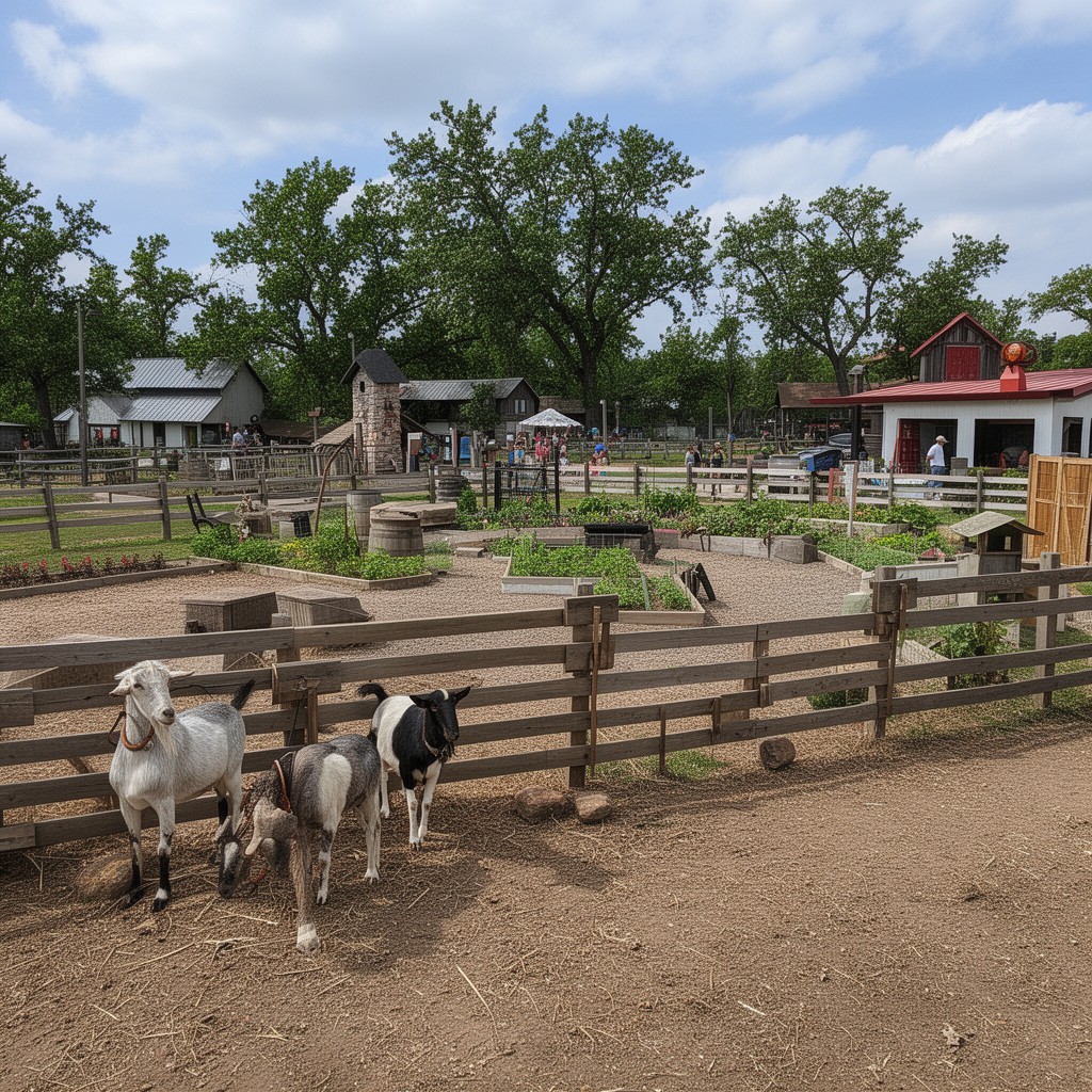 AI-generated illustration of Deanna Rose Children’s Farmstead