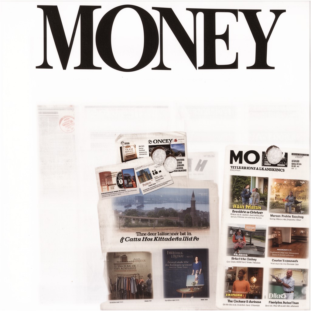 AI-generated illustration of Money magazine