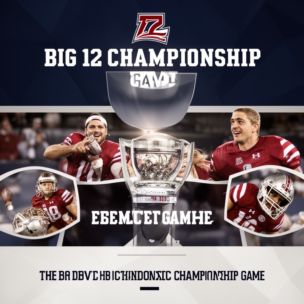 AI-generated illustration of Big 12 Championship Game