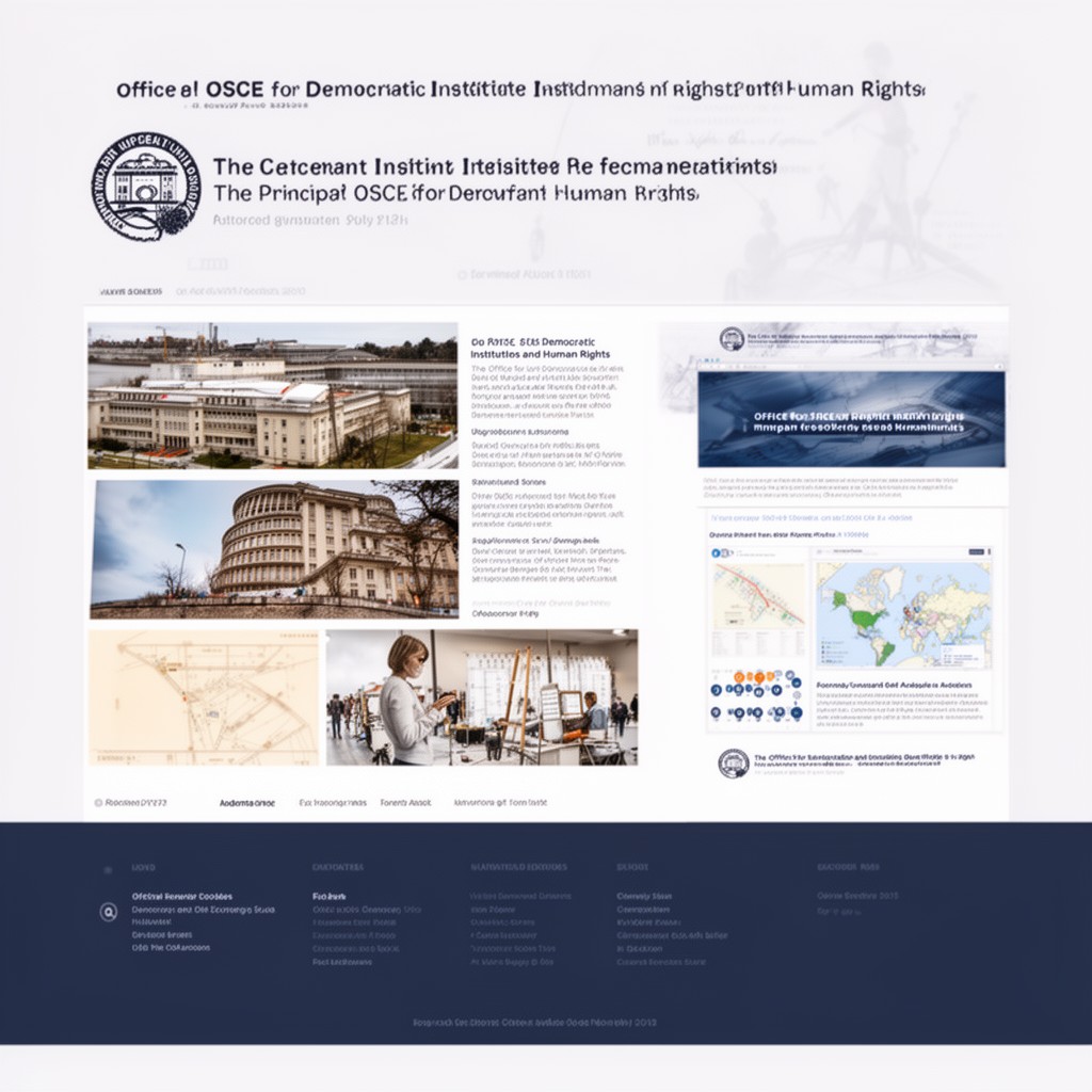 AI-generated illustration of Office for Democratic Institutions and Human Rights