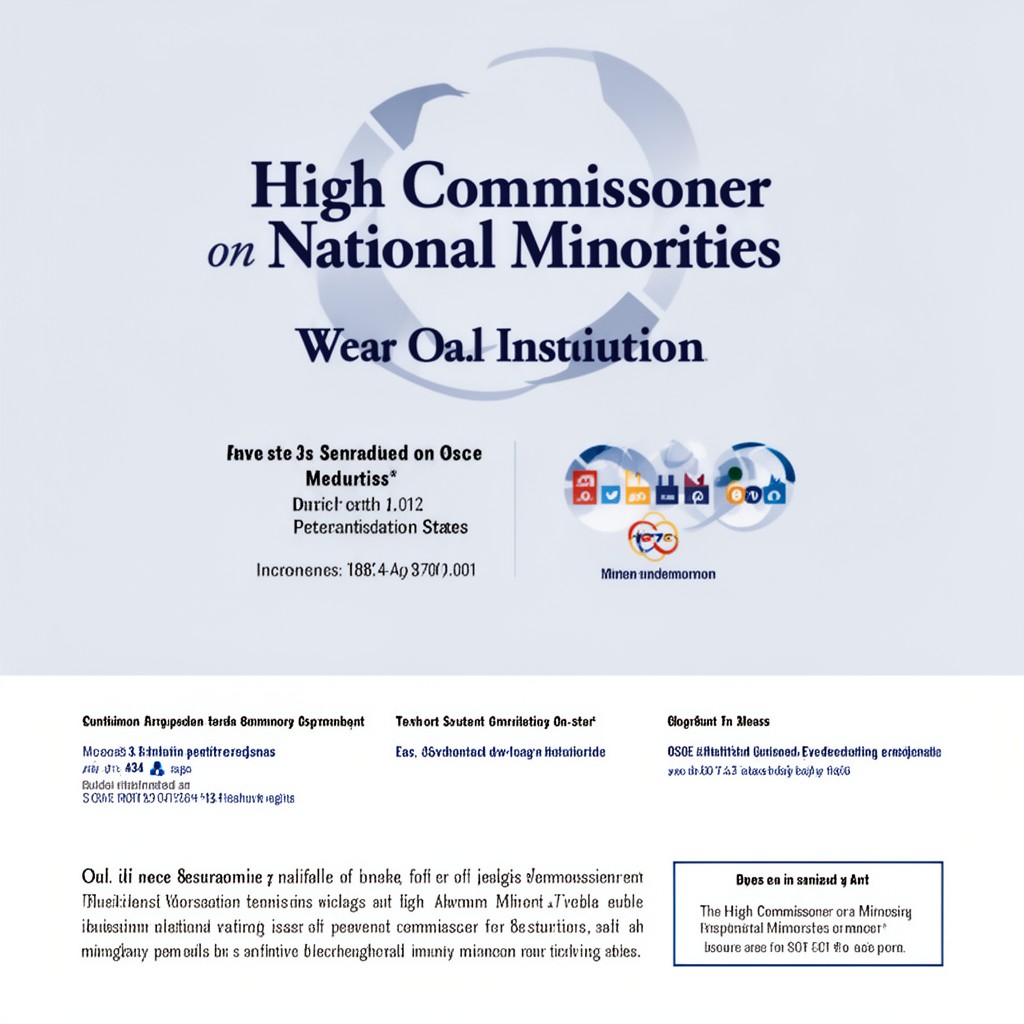 AI-generated illustration of High Commissioner on National Minorities