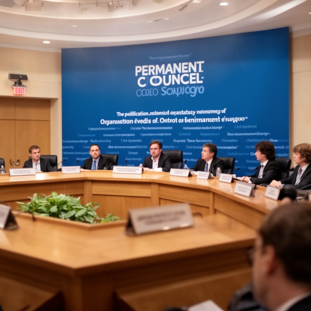 AI-generated illustration of Permanent Council