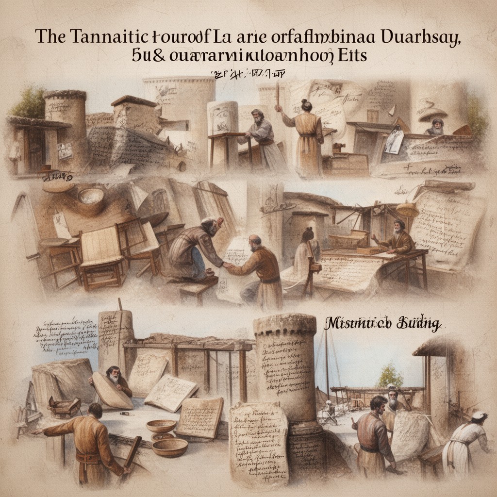 AI-generated illustration of Tannaitic period