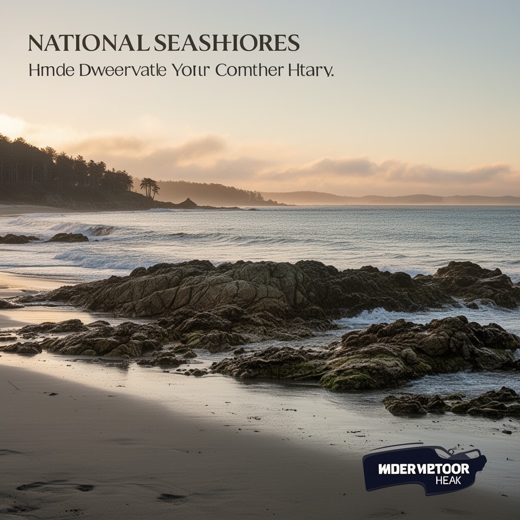 AI-generated illustration of National Seashores