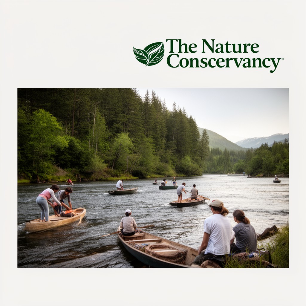 AI-generated illustration of The Nature Conservancy