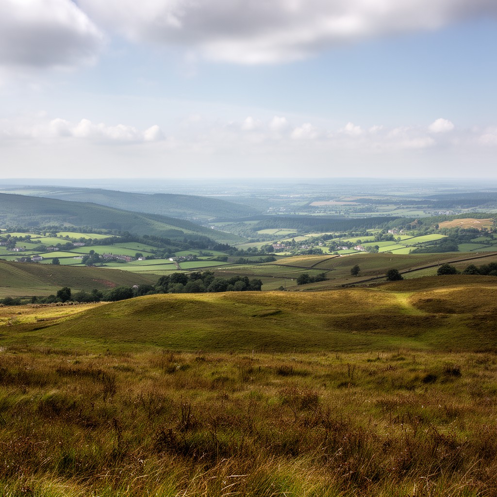 AI-generated illustration of Biddulph Moor