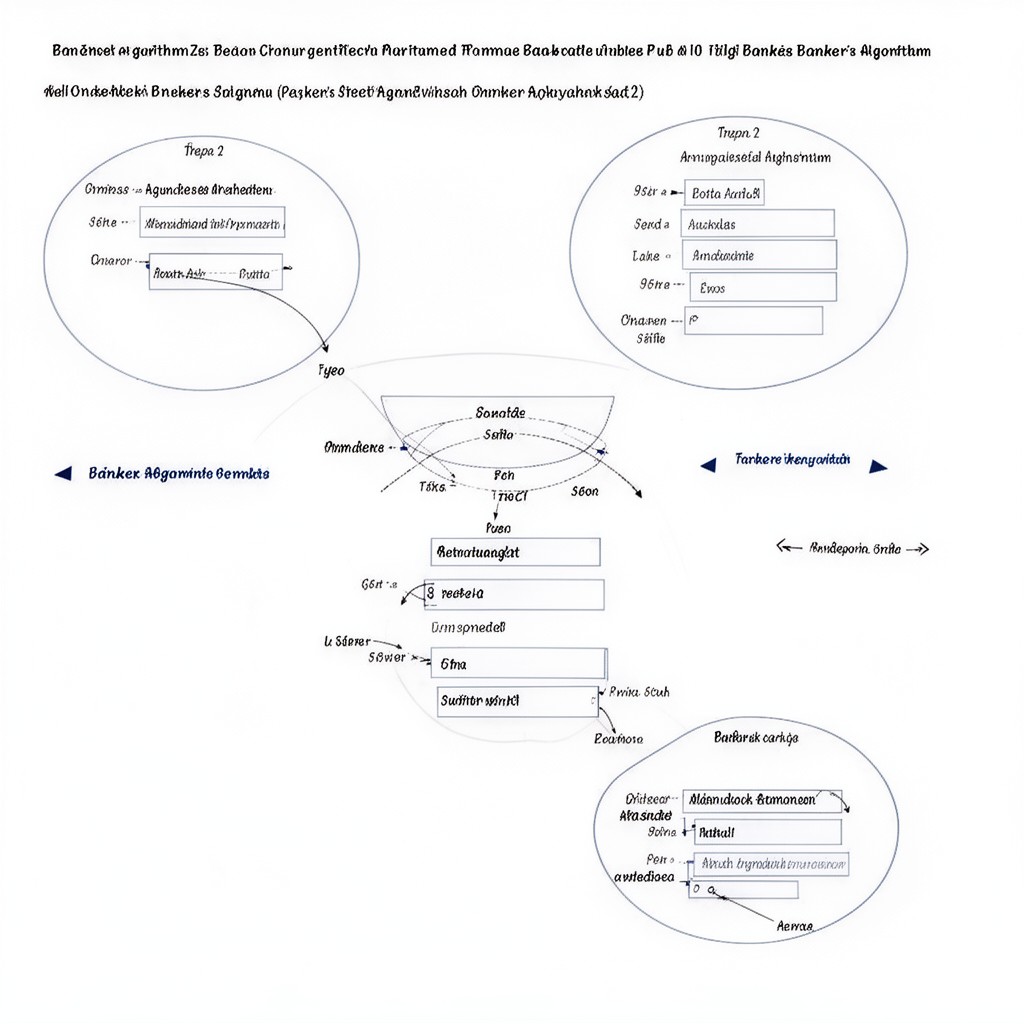 AI-generated illustration of Banker's algorithm