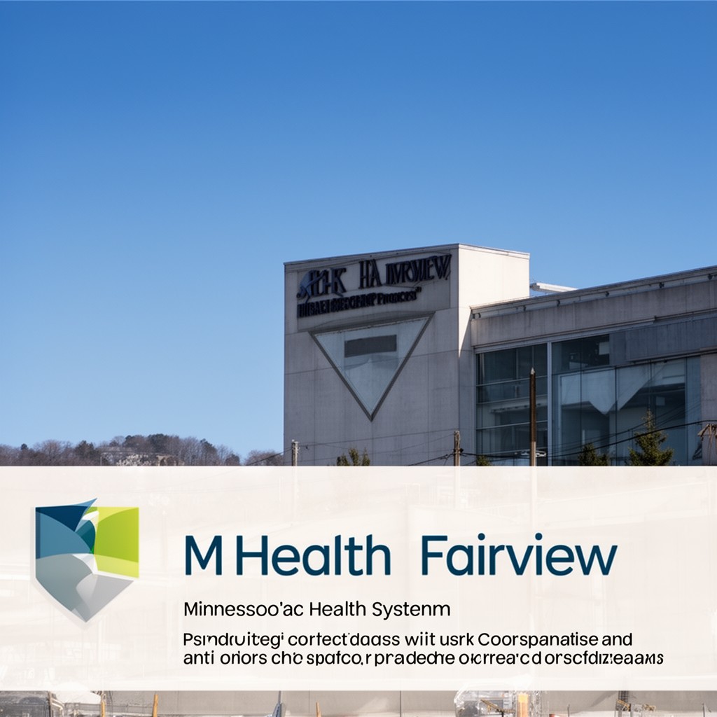 AI-generated illustration of M Health Fairview (in partnership)
