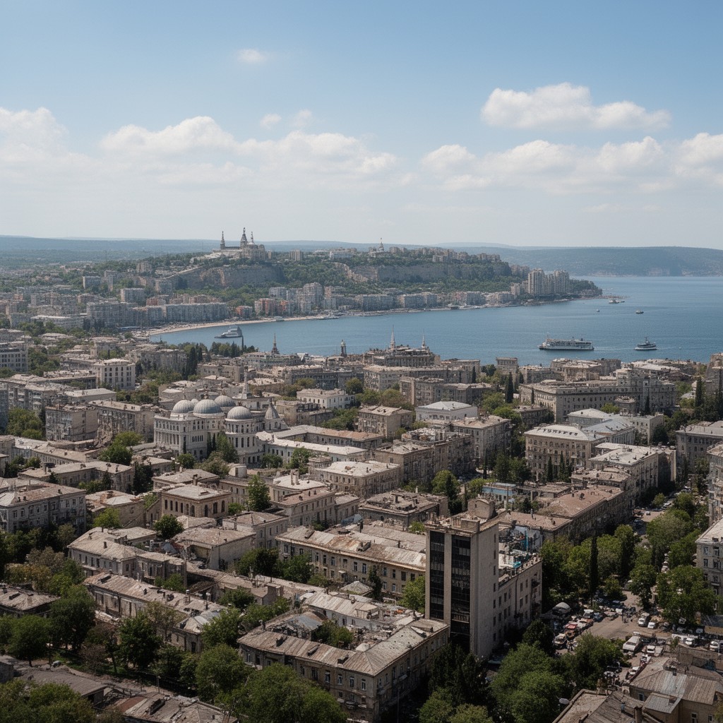 AI-generated illustration of Crimea