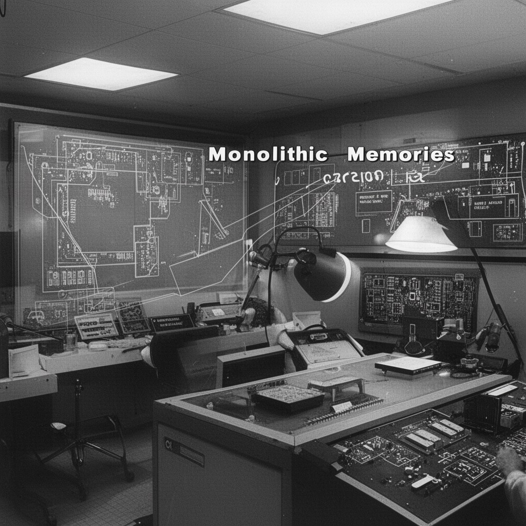 AI-generated illustration of Monolithic Memories