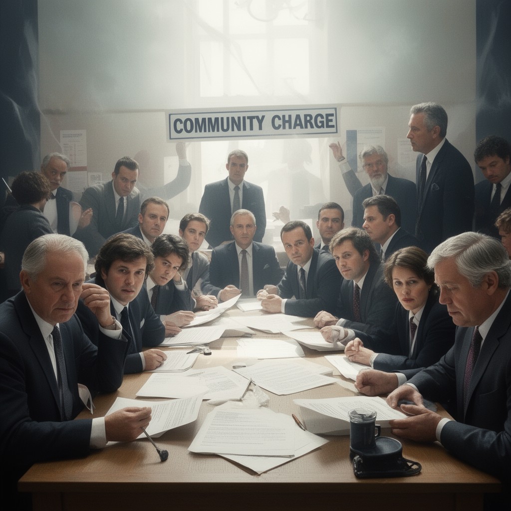 AI-generated illustration of Community Charge