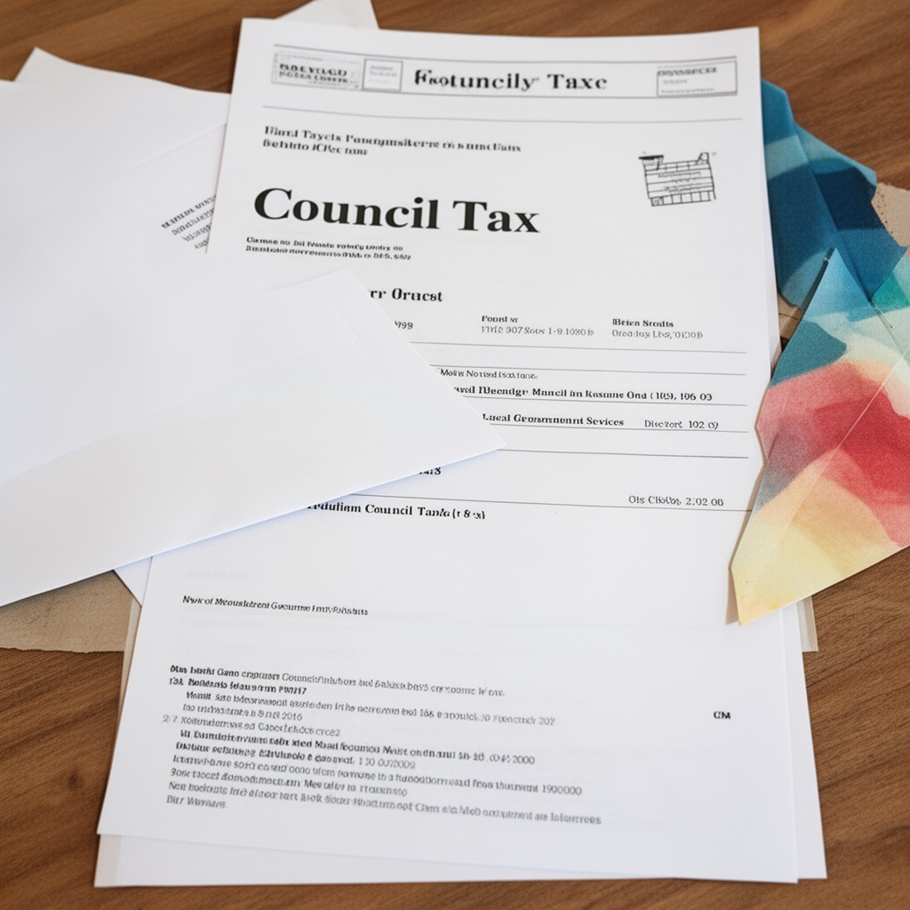 AI-generated illustration of Council Tax