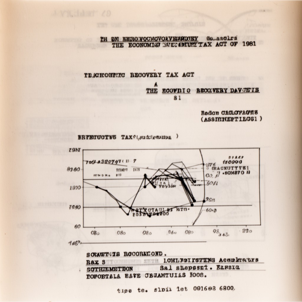 AI-generated illustration of Economic Recovery Tax Act of 1981