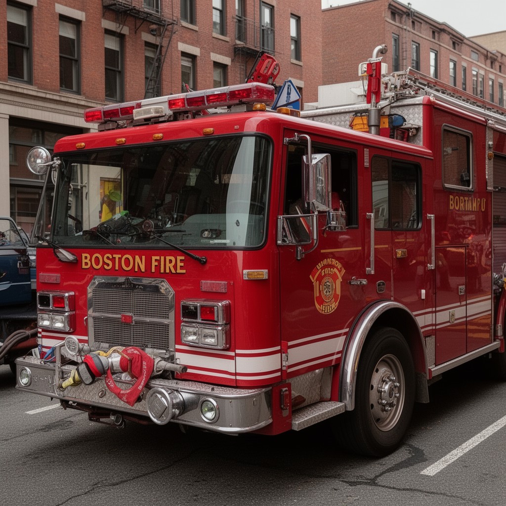 AI-generated illustration of Boston Fire Department