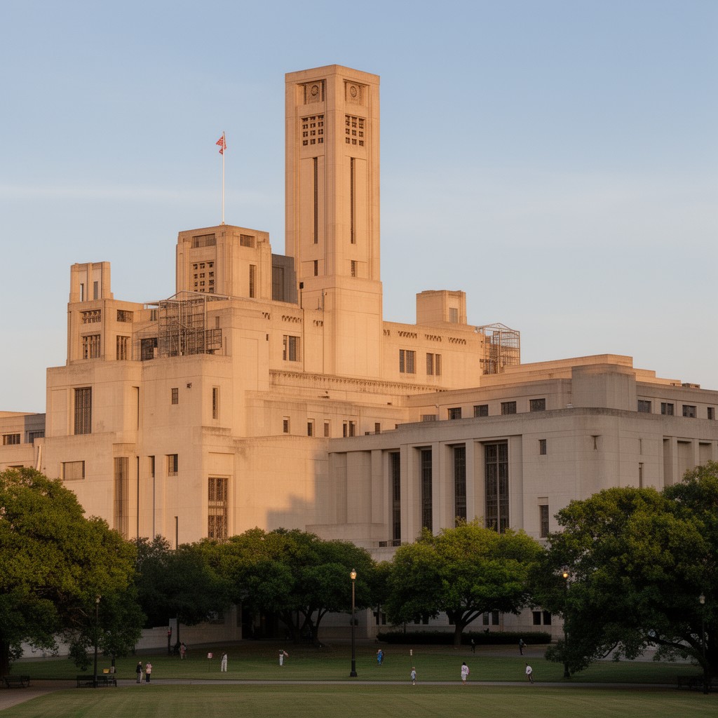 AI-generated illustration of North Carolina State Legislative Building