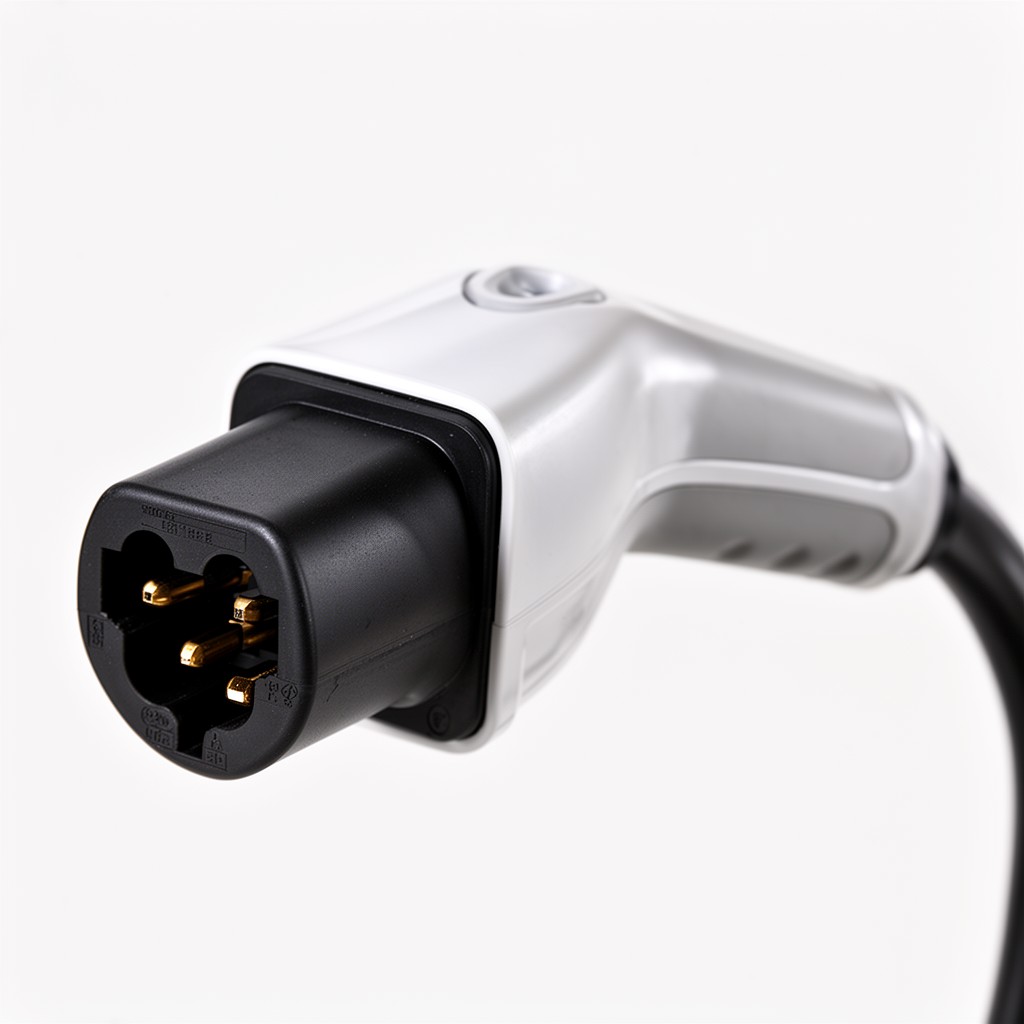 AI-generated illustration of Type 2 AC connector