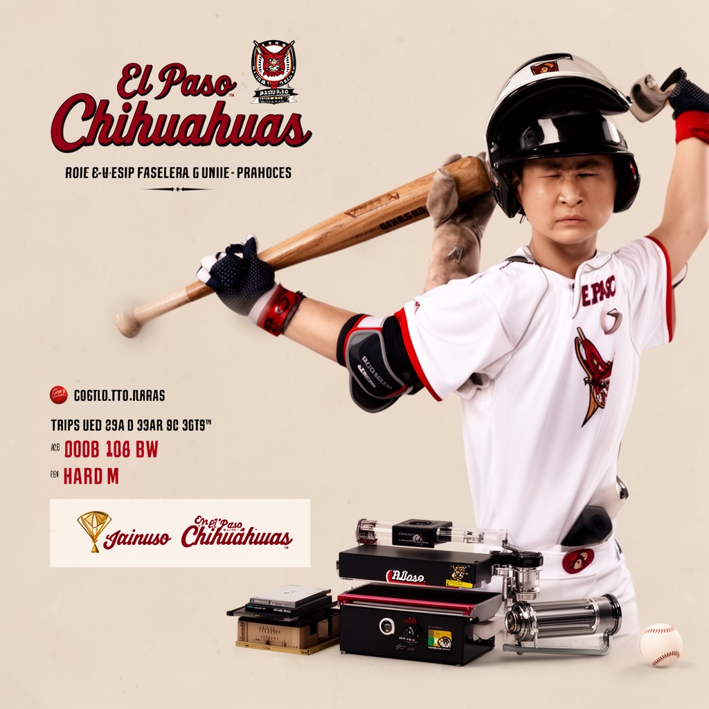 AI-generated illustration of El Paso Chihuahuas