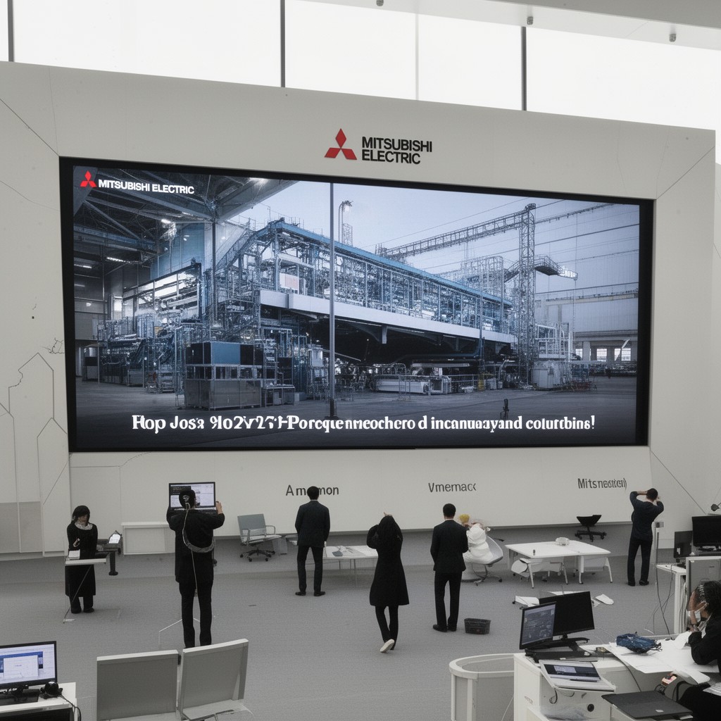 AI-generated illustration of Mitsubishi Electric