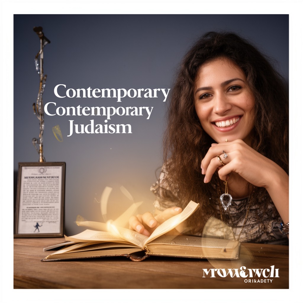 AI-generated illustration of Contemporary Judaism