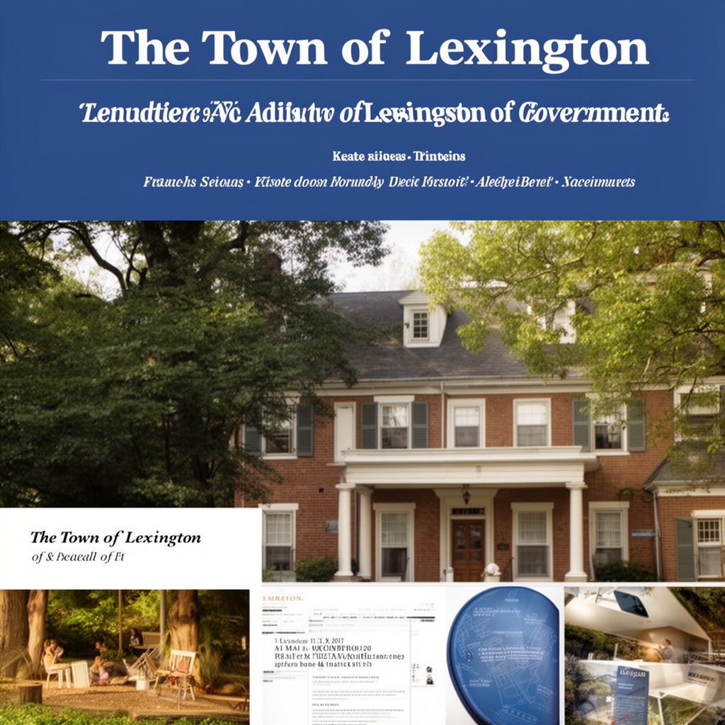 AI-generated illustration of Town of Lexington government