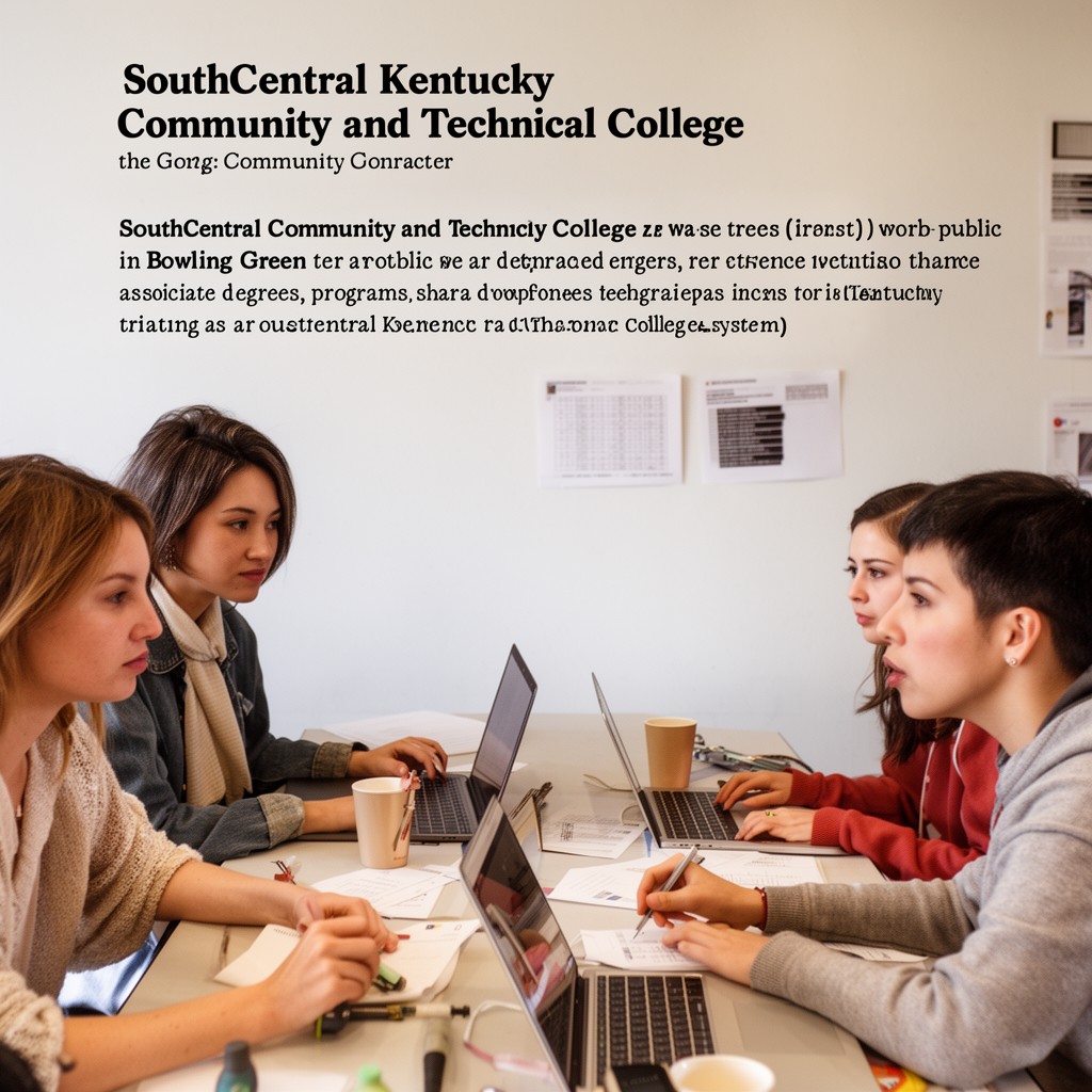 AI-generated illustration of Southcentral Kentucky Community and Technical College