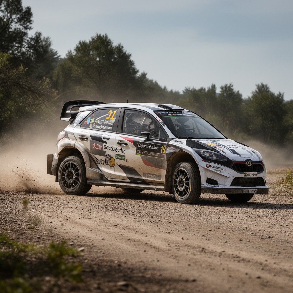 AI-generated illustration of World Rally Championship