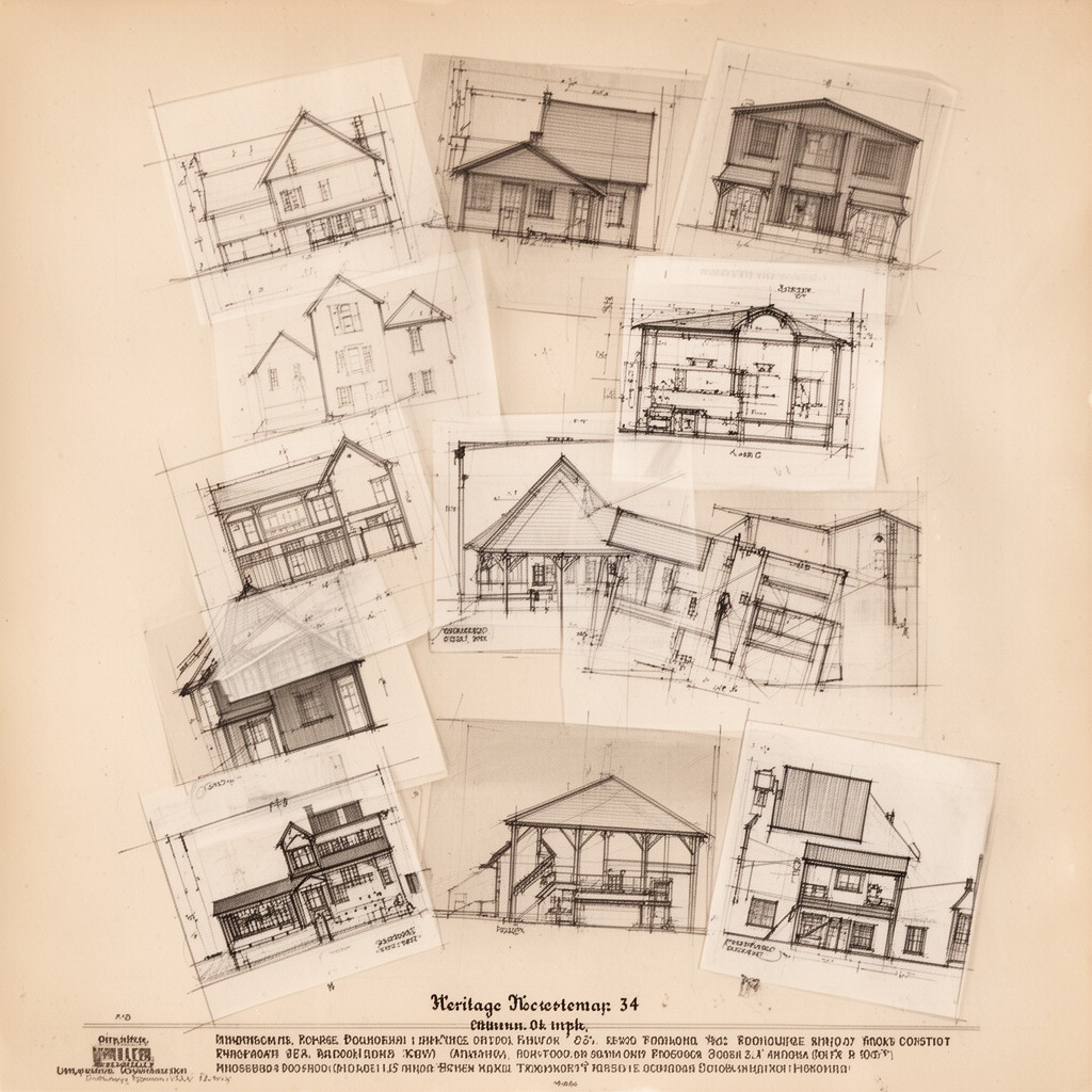 AI-generated illustration of Heritage Documentation Programs